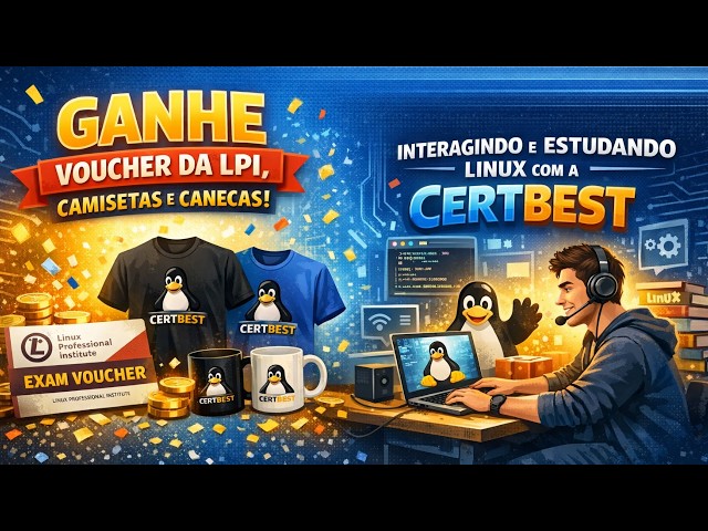 🎓 Win an LPI voucher, Linux T-shirts, and more gifts by studying Linux.