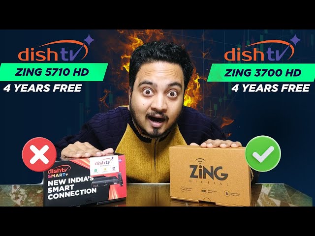 Dish TV Zing 5710 HD Vs 3700 HD Comparison 2026 🔥 | Dish TV Set Top Box