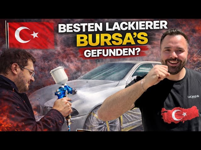 My BMW E39 is being painted here! @Moodycars @autohausemmen