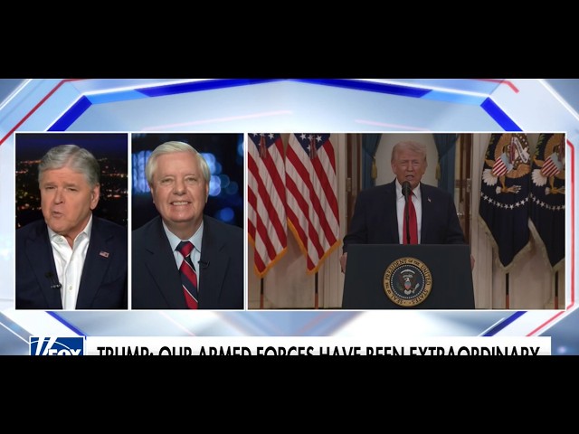 Graham Joins Sean Hannity, Reacts to President Trump's Speech on Operation Epic Fury