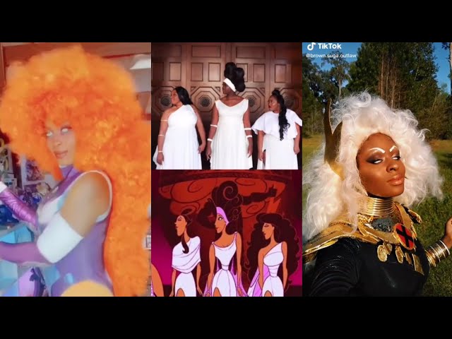 Cosplayers of TikTok Compilation: Black Content Creators