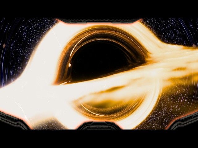 Falling Into a Black Hole (Simulation)