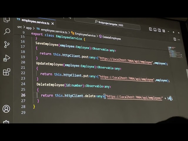 Angular project part -5(API data call and Save data)
