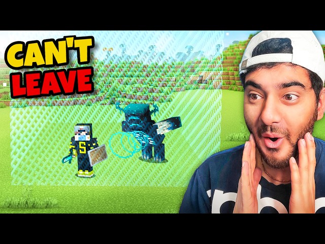 Minecraft, But I’m TRAPPED Until I Kill the Mob… 😨