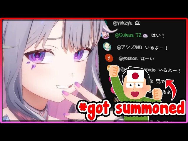 [ENG SUB/Hololive] Biboo summoned all her JP viewers just to pull off this trick