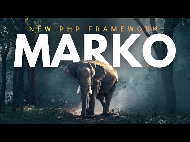 New PHP Framework MARKO is Actually Insane