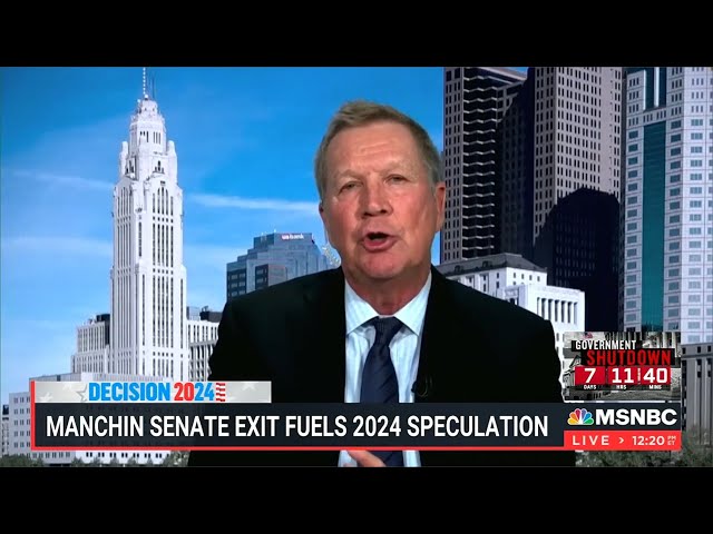 John Kasich Discusses No Labels on MSNBC
