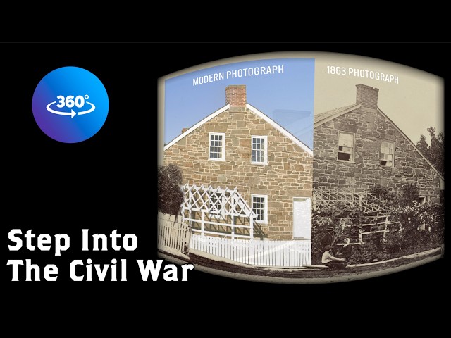Experience Lee's Headquarters in 360° | Civil War Then & Now