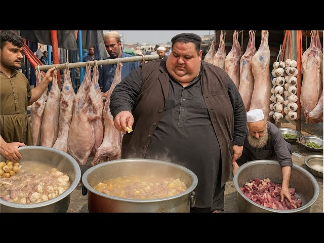 INSANE GIANT STREET FOOD COMPILATION | MUST-TRY FOODS IN PAKISTAN