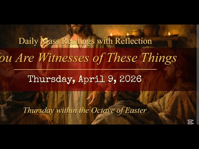 Emonews Daily Devotion with Father Brancker John for Thursday 9th April 2026