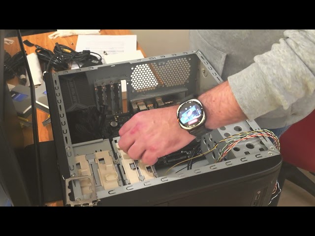 Installing Lga 1700 anti bending frame (contact frame)