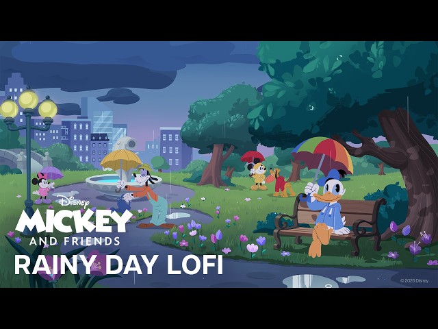 Mickey & Friends "Rainy Day" | LoFi | Disney