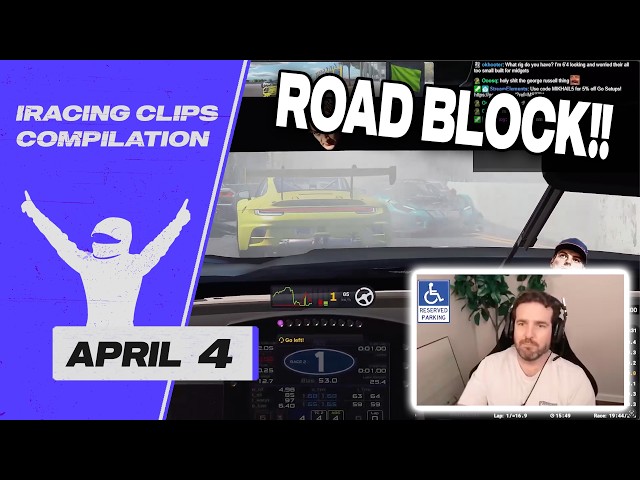 April 4 | iRacing Clips Compilation