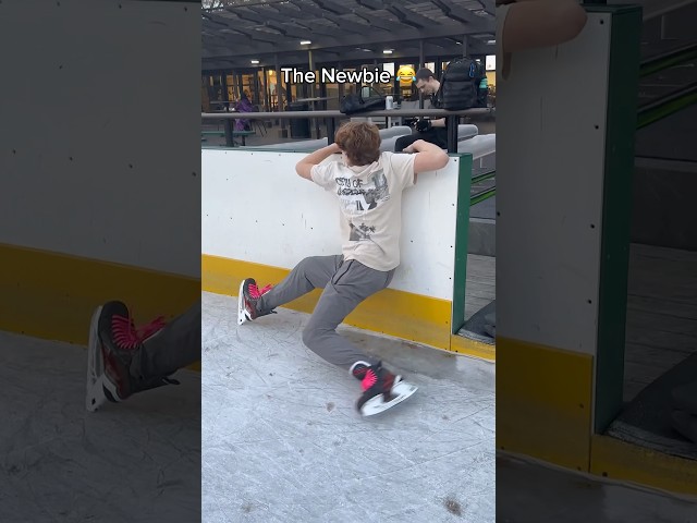 Types Of Skaters Entering The Ice😂