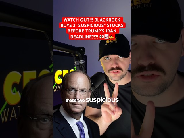 🚨 #ALERT: BLACKROCK LOADS UP ON 2 HIGH RISK STOCKS FOR UNDER $40…