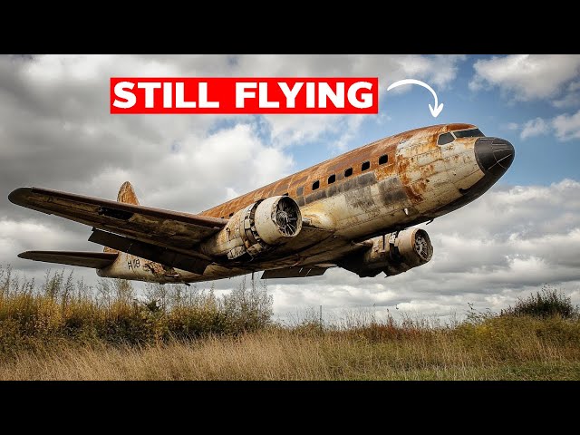 10 Old Passenger Planes STILL Flying – The Oldest Is 88 YEARS OLD