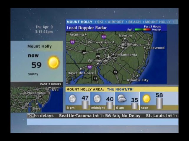 🔴 Mount Holly, NJ - Live Weather Information -  IS1 Wxscan