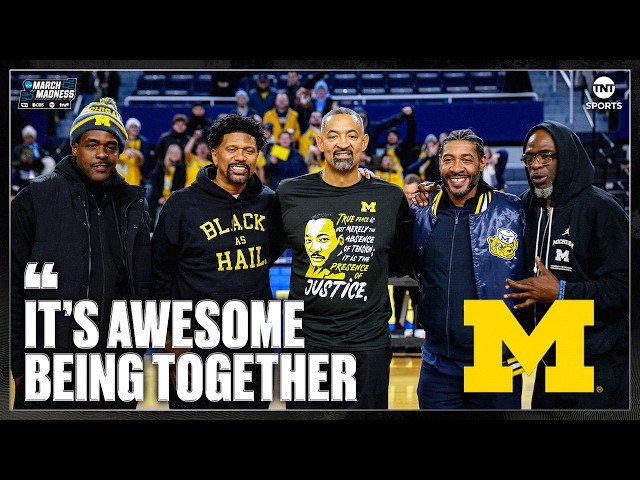 Fab Five Reconnects At Final Four 🤩 | NCAA Men's Basketball