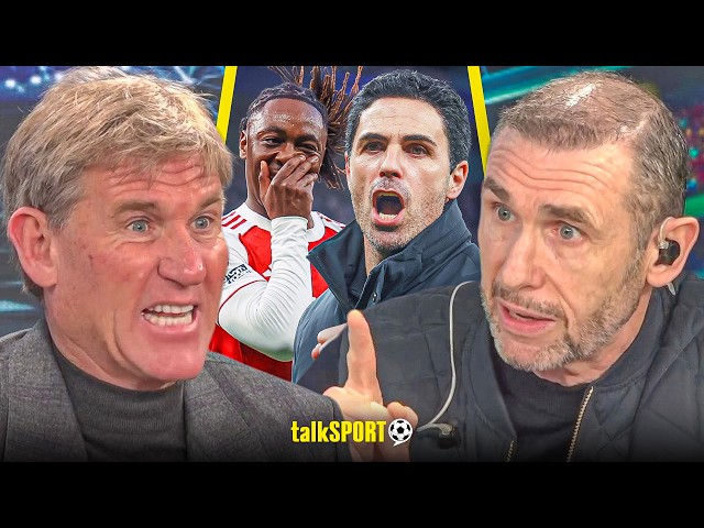 Simon Jordan & Martin Keown's HEATED CLASH after Arsenal's HUGE WIN against Spurs amid Title Race!