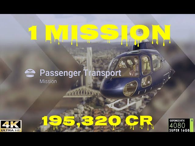 Microsoft Flight Simulator 2024 💲 Easy Grind | Over 190,000 Cr  per mission #pc #4k #flightsimulator