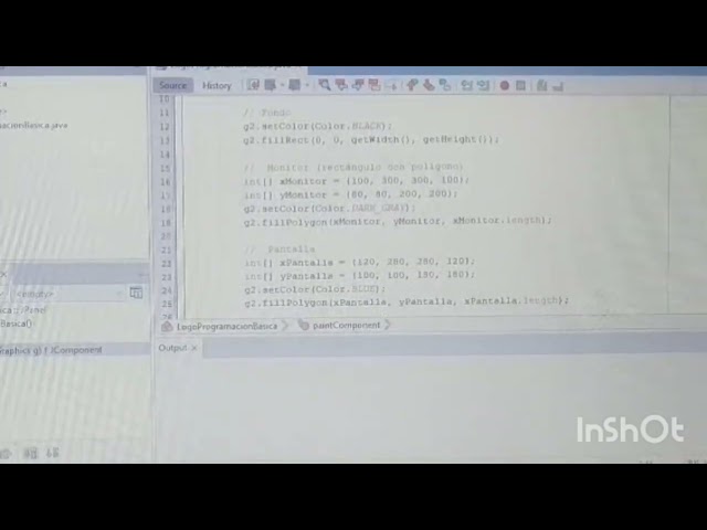 Tutorial de la Creación de un logo hecho en el programa java 