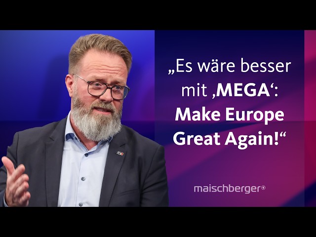 Is a fuel price cap necessary? Claus Ruhe Madsen and Herbert Diess discuss | maischberger