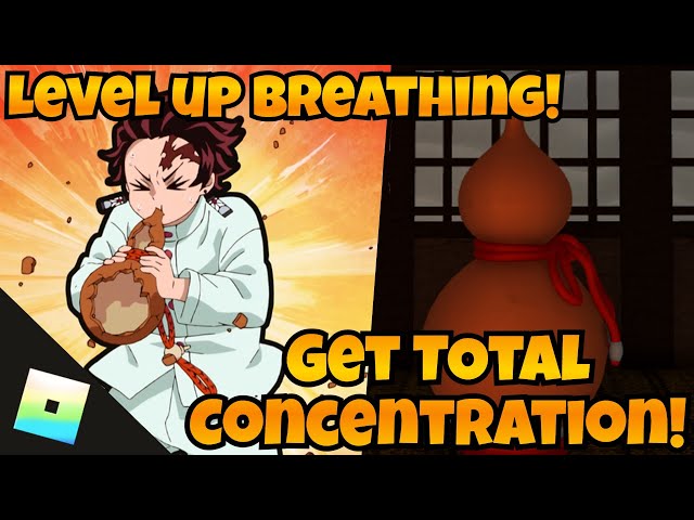 Roblox Project Slayers - How to Get TOTAL CONCENTRATION BREATHING and Level Up Your Breathing!