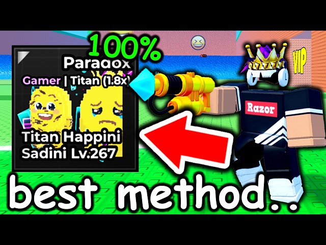 This SECRET METHOD Gives 100% PARADOX BRAINROTS in Escape Tsunami For Brainrots