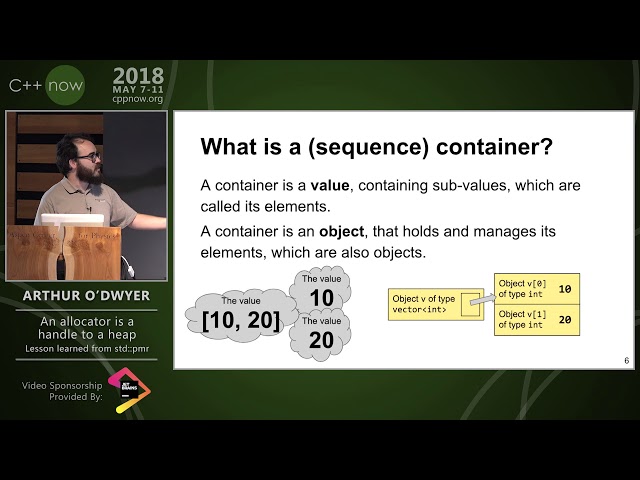 C++Now 2018: Arthur O'Dwyer “An Allocator is a Handle to a Heap”