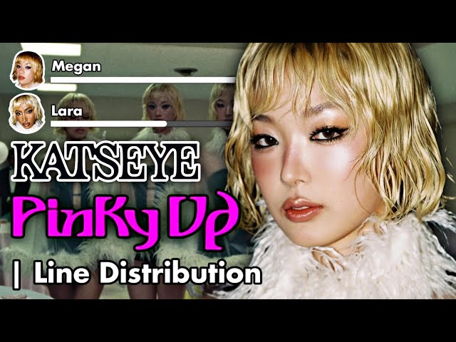 KATSEYE - 'PINKY UP' | Line Distribution