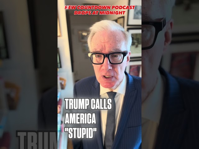 New pod at midnight: Trump calls America "stupid" and his Iran speech. We won? He surrenders? Both?