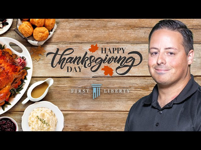 A Special Thanksgiving Message from Gabe Olivier