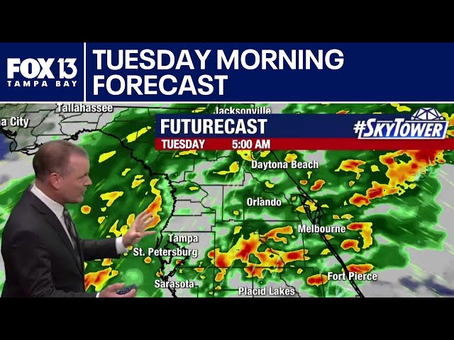 Tampa weather | Tuesday morning forecast