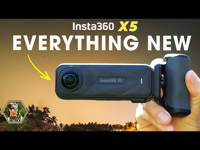 Insta360 X5 – All New Features & Accessories
