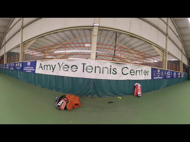 Tennis in 360 (Insta 360 One X)