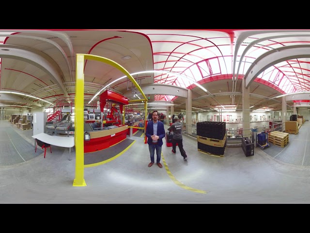 360 Grad Logistikführung bei Würth Industrie Service