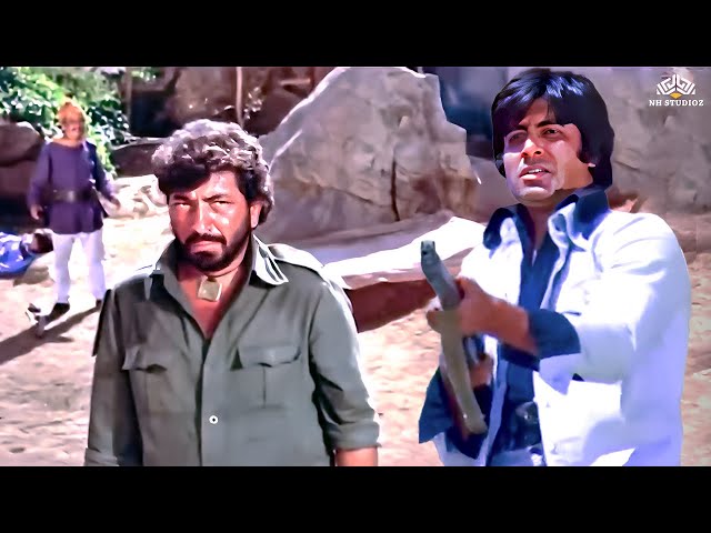 गब्बर, अपने आदमियों से कहदो कि अपनी बंदूकें फेंक दें | Amitabh | Dharmendra | Best Action Scene