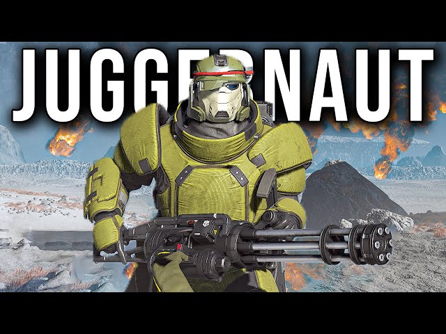 Helldivers 2 | This 'MINIGUN JUGGERNAUT' Loadout Got Near 1400 KILLS!?!? - Solo Max Difficulty