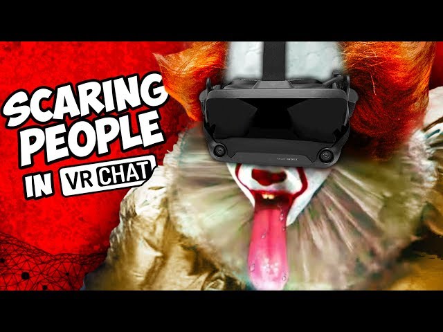 PENNYWISE Voice SCARES GIRL in VRCHAT!!! 🎈