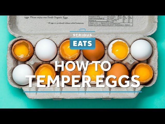 How to Temper Eggs