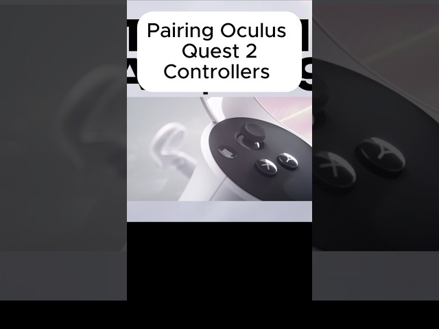 How to Pair Controllers to Your Oculus Quest 2 in a minute (Easy Tutorial)