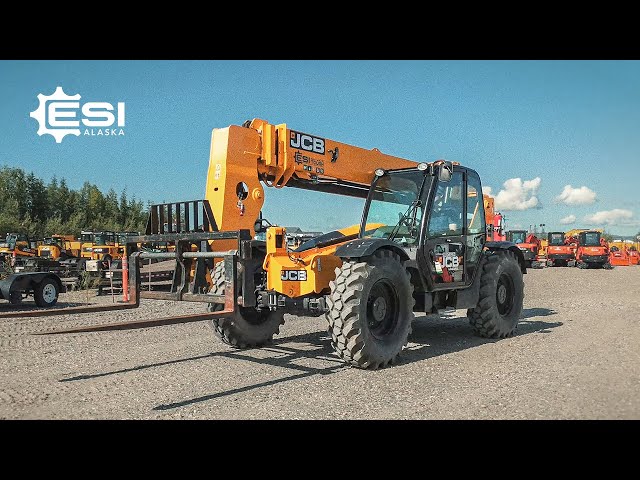 Alaska-Ready JCB 509-42 Telehandler: 42 ft Reach & Power!