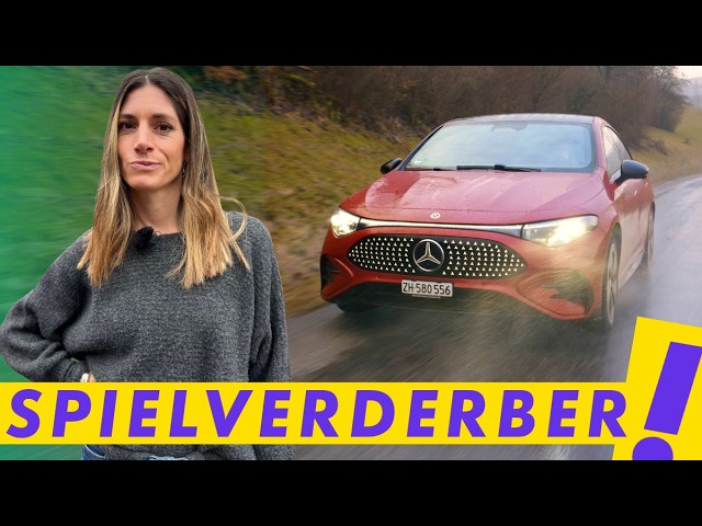 Kann Tesla Model 3 einpacken? Cyndie testet den neuen elektrischen Mercedes CLA