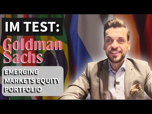 Lohnt sich der Fonds Goldman Sachs Emerging Markets Equity Portfolio?