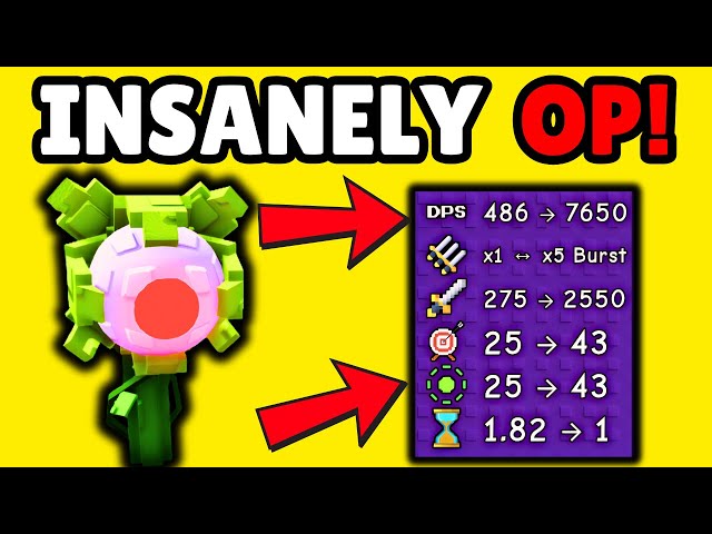 The CORRUPTED STEM SHOWCASE In Garden Tower Defense!