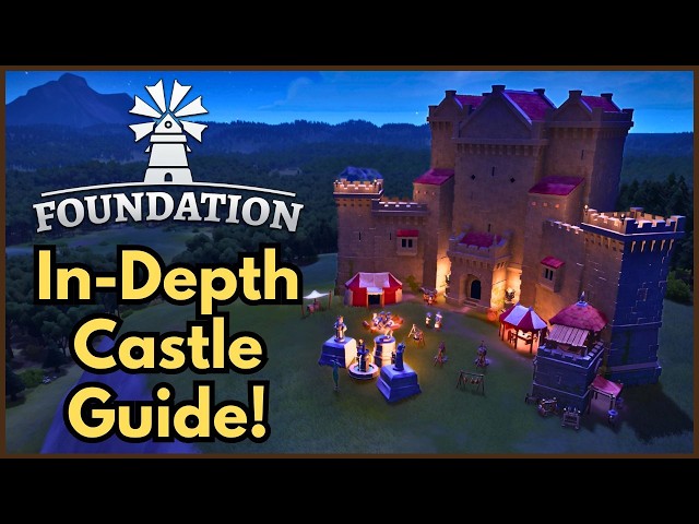 Foundation CASTLE Buildings Breakdown + Tips