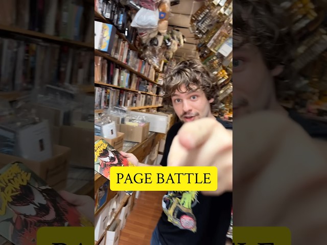Who has the better page? #comic #comics #comicbook #comicbooks #pagebattle