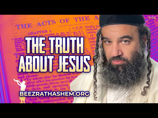 JEWISH RABBI TELLS THE TRUTH ABOUT JESUS