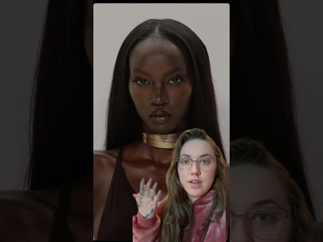 (1/3) are you 🤍LOW CONTRAST🖤?? (How to find your contrast level) #coloranalysis