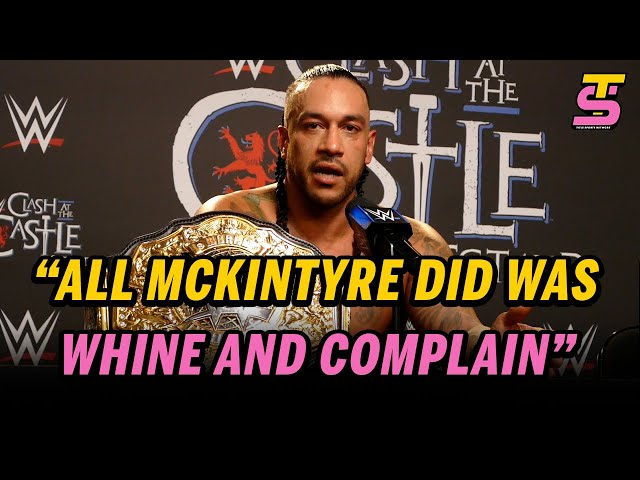 "SHUT YOUR MOUTH DREW MCINTYRE!" - Damian Priest FIRED UP after Clash at the Castle win